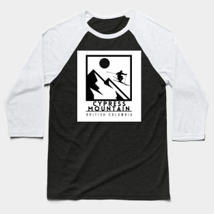 Cypress Mountain ski British Columbia Baseball T-Shirt